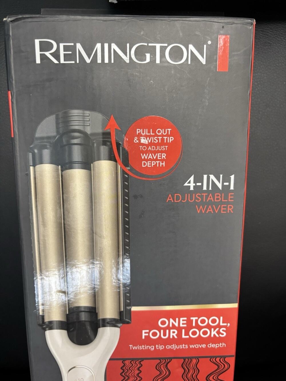 Remington 4 In 1 Adjustable Hair Waver With Pure Precision Technology Deep Waver